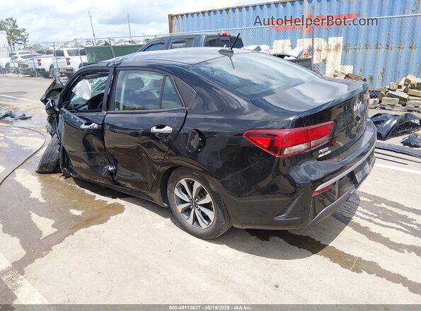 3KPA24AD5PE548374 2023 KIA RIO Black უკანა მარცხენა