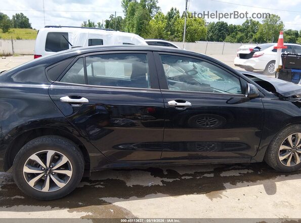 3KPA24AD5PE548374 2023 KIA RIO Black სალონის 360-გრადუსიანი ხედი
