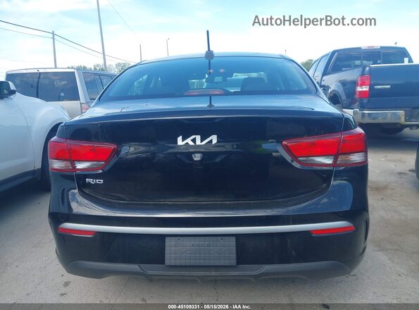 3KPA24AD5PE602109 2023 KIA RIO Black 