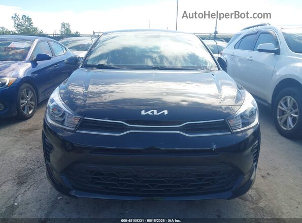 3KPA24AD5PE602109 2023 KIA RIO Black Vista del cuadro de instrumentos
