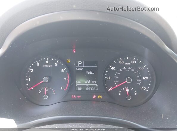 3KPA24AD6LE311905 2020 KIA RIO Light Blue 