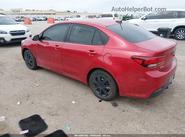 3KPA24AD6LE321883 2020 KIA RIO Red Հետևի ձախ