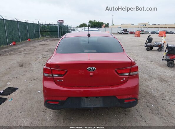 3KPA24AD6LE321883 2020 KIA RIO Red 