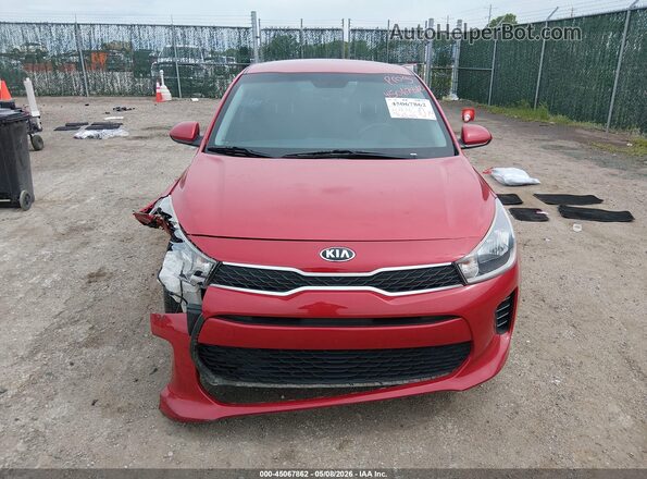 3KPA24AD6LE321883 2020 KIA RIO Red Սարքավորումների վահանակի տեսք