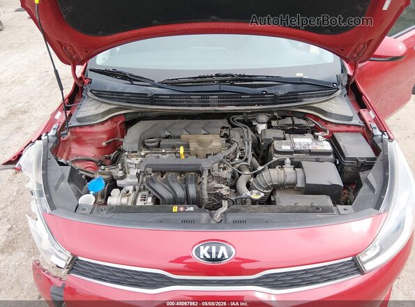 3KPA24AD6LE321883 2020 KIA RIO Red Հետևի տեսք
