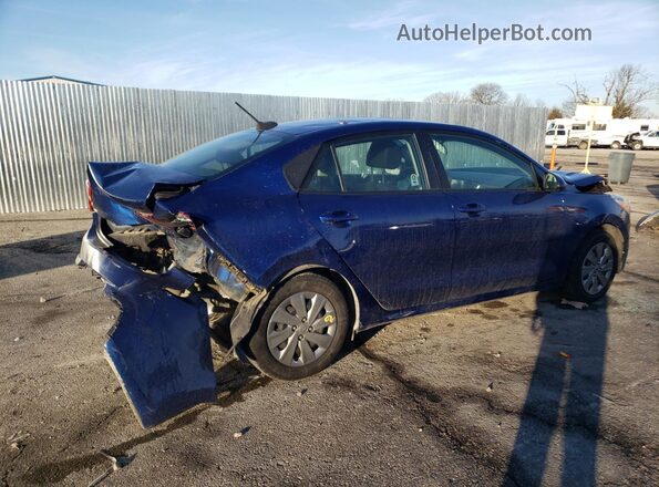 3KPA24AD6LE330163 2020 KIA RIO Blue Tył prawy