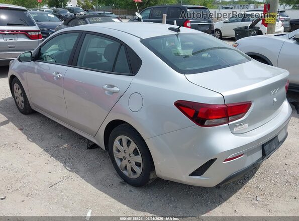 3KPA24AD6NE431965 2022 KIA RIO Серебряный Задняя левая четверть