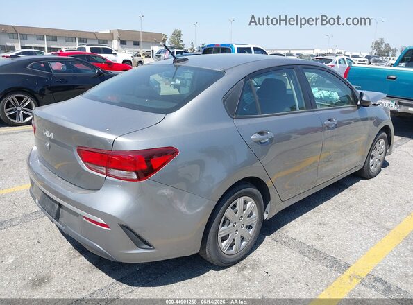 3KPA24AD6NE439600 2022 KIA RIO Gray Задня права чверть