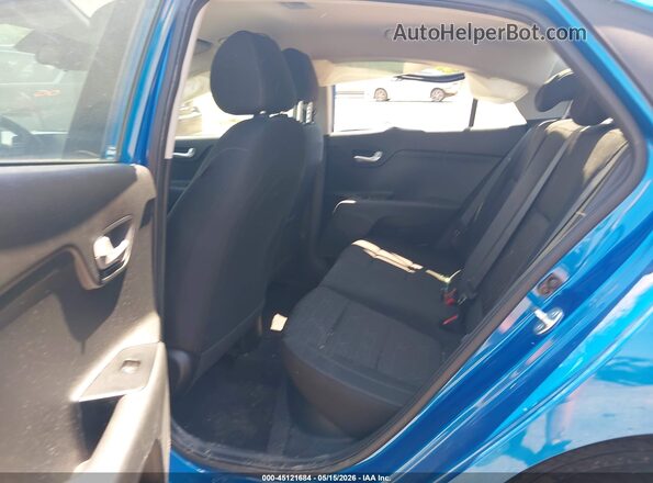 3KPA24AD6PE585028 2023 KIA RIO Blue VIN კოდის სტიკერის ხედი