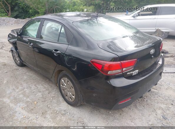 3KPA24AD7LE268028 2020 KIA RIO Black Tył lewy