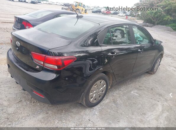 3KPA24AD7LE268028 2020 KIA RIO Black Tył prawy