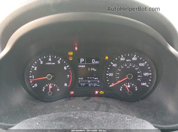3KPA24AD7LE289168 2020 KIA RIO Blue Vista de los asientos traseros
