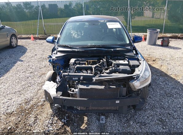 3KPA24AD7LE289168 2020 KIA RIO Blue Vista interior trasera