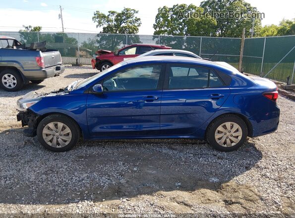3KPA24AD7LE289168 2020 KIA RIO Blue 