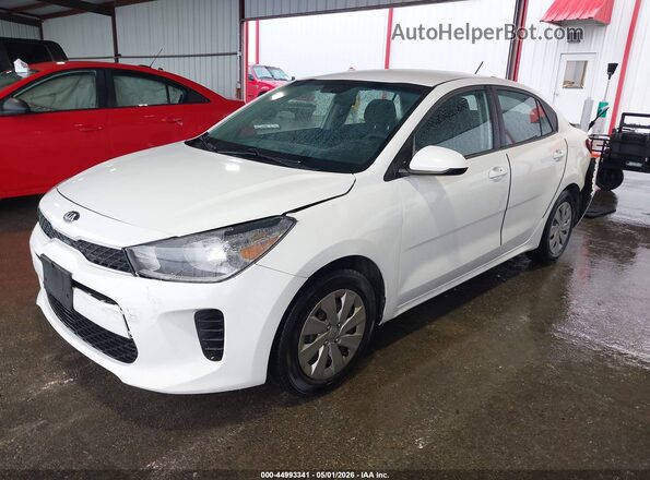 3KPA24AD7LE329314 2020 KIA RIO Белый Передняя левая четверть