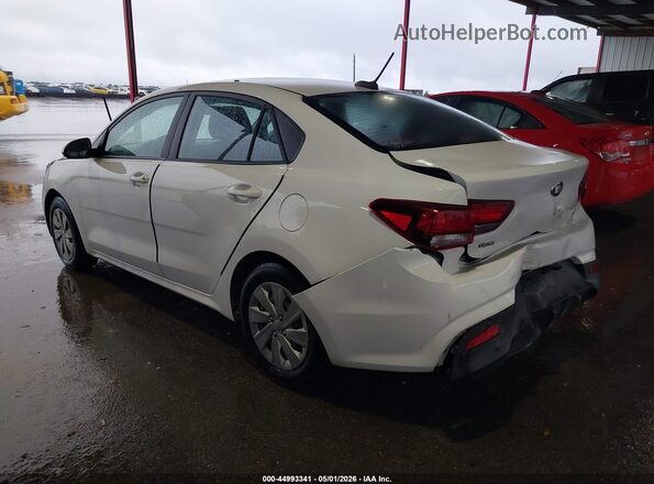 3KPA24AD7LE329314 2020 KIA RIO Белый Задняя левая четверть