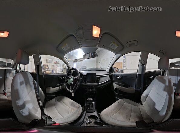 3KPA24AD7NE431120 2022 KIA RIO Black 