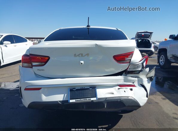 3KPA24AD7NE478857 2022 KIA RIO White 