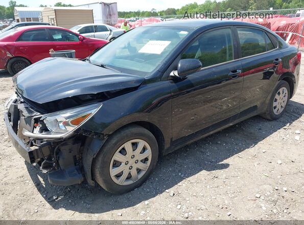 3KPA24AD7PE533763 2023 KIA RIO Black Vista tres cuartos delantera izquierda