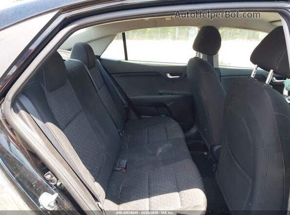 3KPA24AD7PE533763 2023 KIA RIO Black Vista de la etiqueta del VIN