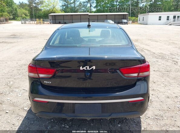 3KPA24AD7PE533763 2023 KIA RIO Black 