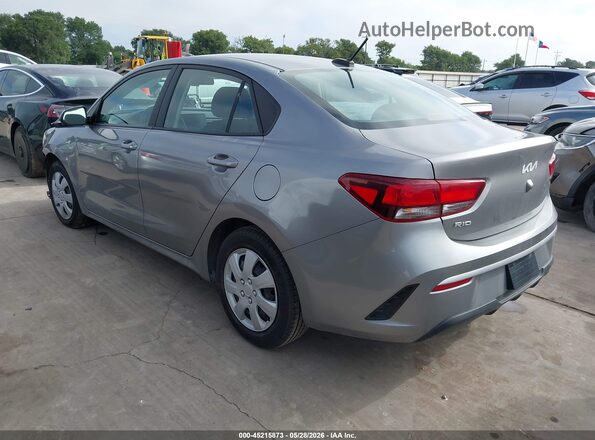 3KPA24AD7PE537554 2023 KIA RIO Серебряный Задняя левая четверть