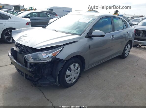 3KPA24AD7PE537554 2023 KIA RIO Серебряный Передняя левая четверть