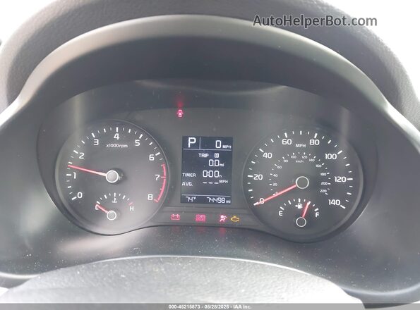 3KPA24AD7PE537554 2023 KIA RIO Серебряный Вид задних сидений