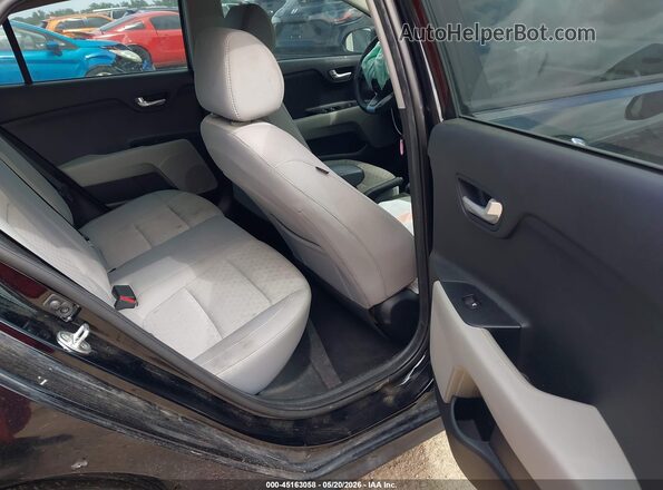 3KPA24AD7PE540633 2023 KIA RIO Black VIN sticker view