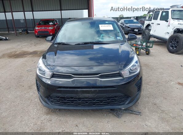 3KPA24AD7PE540633 2023 KIA RIO Black Instrument cluster view