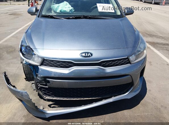 3KPA24AD8LE314840 2020 KIA RIO Silver Սարքավորումների վահանակի տեսք