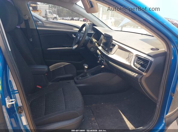 3KPA24AD8ME376742 2021 KIA RIO Blue წინა სალონის ხედი