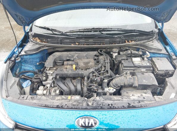 3KPA24AD8ME378734 2021 KIA RIO Blue Vista trasera