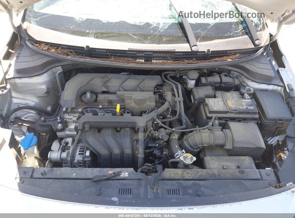 3KPA24AD8ME404121 2021 KIA RIO Silver Հետևի տեսք