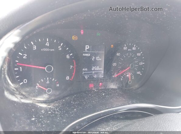 3KPA24AD8ME404121 2021 KIA RIO Silver Հետևի նստատեղերի տեսք