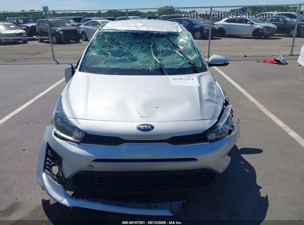 3KPA24AD8ME404121 2021 KIA RIO Silver Սարքավորումների վահանակի տեսք