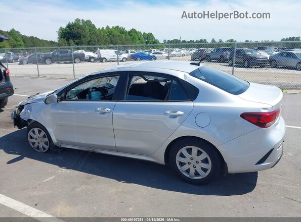 3KPA24AD8ME404121 2021 KIA RIO Silver Սալոնի 360 աստիճան տեսք