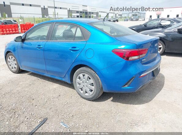 3KPA24AD8PE623679 2023 KIA RIO Blue Rear left