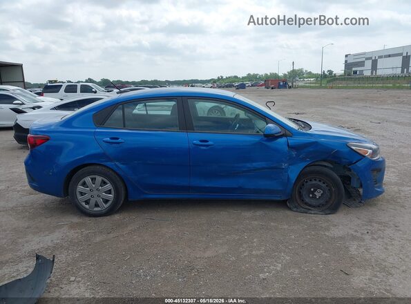 3KPA24AD8PE623679 2023 KIA RIO Blue Rear interior view