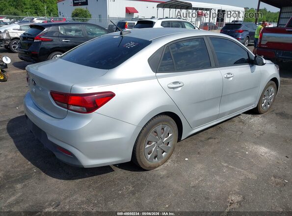 3KPA24AD9LE278401 2020 KIA RIO Silver Հետևի աջ