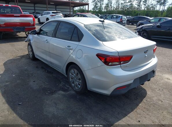 3KPA24AD9LE278401 2020 KIA RIO Silver Հետևի ձախ
