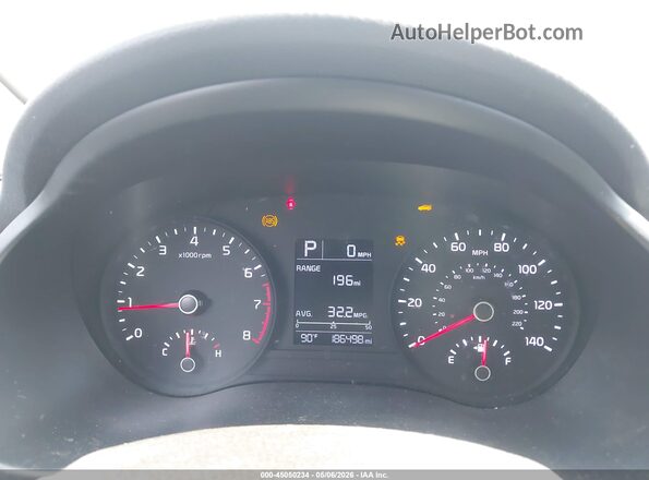 3KPA24AD9LE278401 2020 KIA RIO Silver Հետևի նստատեղերի տեսք