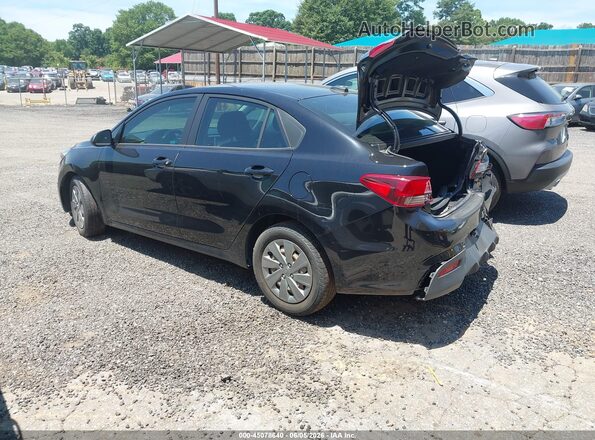 3KPA24AD9LE314328 2020 KIA RIO Black უკანა მარცხენა
