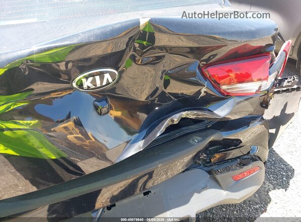 3KPA24AD9LE314328 2020 KIA RIO Black წინა ხედი