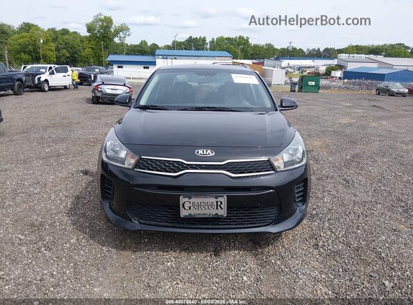 3KPA24AD9LE314328 2020 KIA RIO Black ხელსაწყოთა პანელის ხედი