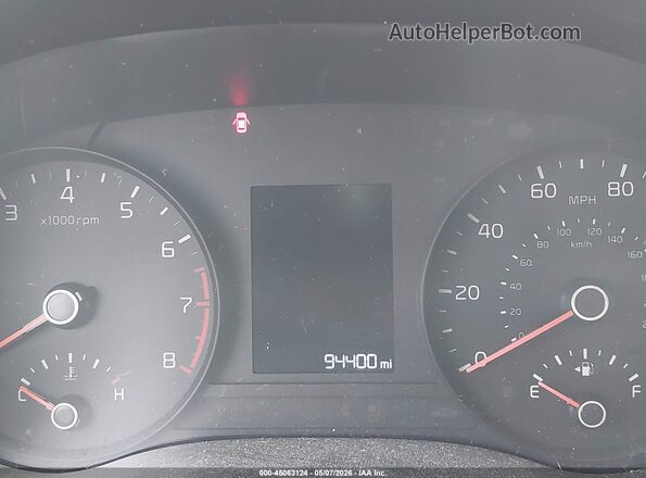 3KPA24AD9NE437663 2022 KIA RIO Черный Вид задних сидений