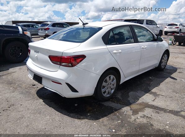 3KPA24AD9NE463454 2022 KIA RIO Белый Задняя правая четверть