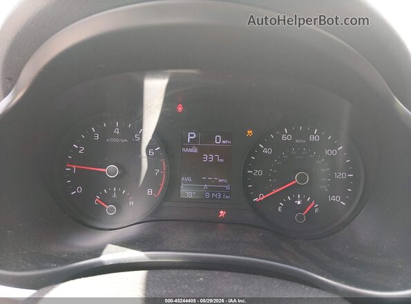 3KPA24AD9NE463454 2022 KIA RIO Белый Вид задних сидений