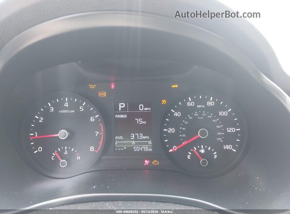 3KPA24AD9PE596878 2023 KIA RIO Black Vista de los asientos traseros