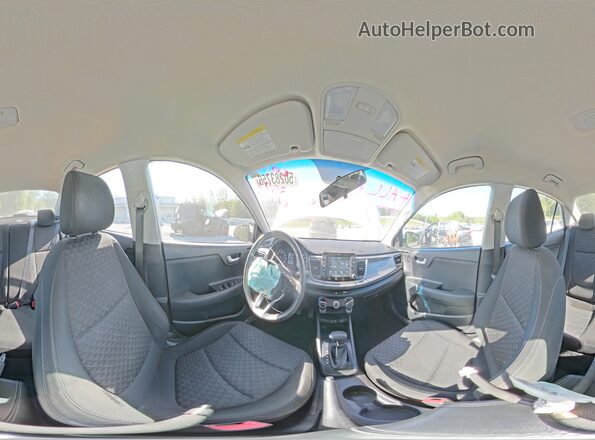 3KPA24ADXLE313821 2020 KIA RIO Белый Вид наклейки с VIN-кодом